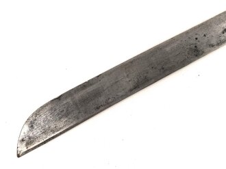 Sachsen , Faschinenmesser 1849 ohne Scheide,Truppenstempel auf Parierstange, Hersteller P.D.L. Königskrone auf Parierstangenende,