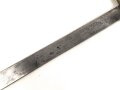 Sachsen , Faschinenmesser 1849 ohne Scheide,Truppenstempel auf Parierstange, Hersteller P.D.L. Königskrone auf Parierstangenende,