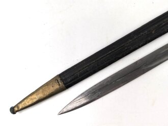 Kaiserreich, Preussen, Seitengewehr Modell 1871 , Suhler Herstellermarke , W74, Abnahmestempel,