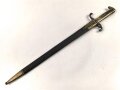 Kaiserreich, Preussen, Seitengewehr Modell 1871 , Suhler Herstellermarke , W74, Abnahmestempel,