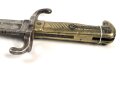 Kaiserreich, Pionier Faschinenmesser Modell 1871 mit Sägerücken, ohne Scheide, gereinigt, keine Markierungen erkennbar, Gesamtlänge 60,5 cm
