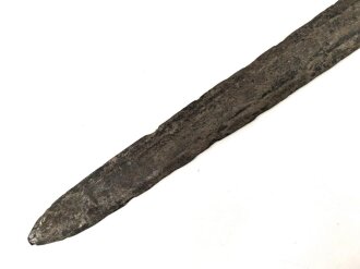 Württemberg, Hirschfänger zur Scharfschützenbüchse System Wild Modell 1846 , ohne Scheide, Klinge stark korrodiert, ungereinigt