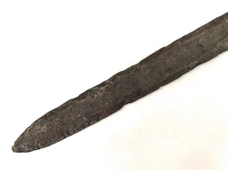 Württemberg, Hirschfänger zur Scharfschützenbüchse System Wild Modell 1846 , ohne Scheide, Klinge stark korrodiert, ungereinigt