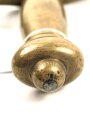 Preussen Kaiserreich, Faschinenmesser für Infanterie Modell 1852, Truppenstempel und Abnahme 60 W auf Parierstange, Hersteller E.Wilhelm. Suhl