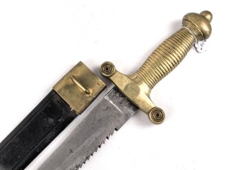 Schweiz, Faschinenmesser mit Säge ,Hersteller Wester & Co Solingen