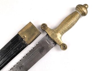 Schweiz, Faschinenmesser mit Säge ,Hersteller Wester & Co Solingen