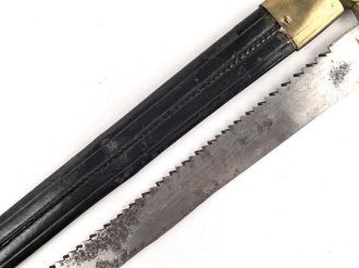 Schweiz, Faschinenmesser mit Säge ,Hersteller Wester & Co Solingen