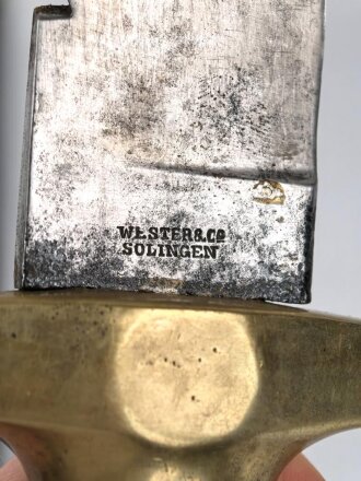 Schweiz, Faschinenmesser mit Säge ,Hersteller Wester & Co Solingen