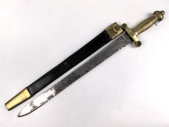 Schweiz, Faschinenmesser mit Säge ,Hersteller Wester & Co Solingen