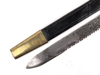 Schweiz, Faschinenmesser mit Säge ,Hersteller Wester & Co Solingen