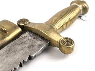 Schweiz, Faschinenmesser mit Säge ,Hersteller Wester & Co Solingen