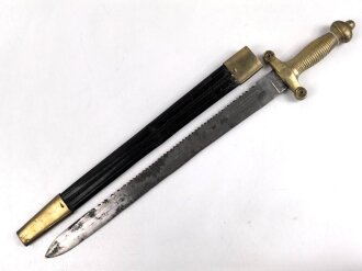 Schweiz, Faschinenmesser mit Säge ,Hersteller Wester & Co Solingen