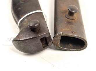 Belgien,Seitengewehr Modell 1882, ungereinigt, Klingenlänge 52,22,  Gesamtlänge 67,3 cm somit etwas länger als gewöhnlich,