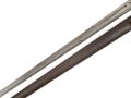 Belgien,Seitengewehr Modell 1882, ungereinigt, Klingenlänge 52,22,  Gesamtlänge 67,3 cm somit etwas länger als gewöhnlich,