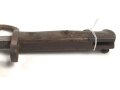 Belgien,Seitengewehr Modell 1882, ungereinigt, Klingenlänge 52,22,  Gesamtlänge 67,3 cm somit etwas länger als gewöhnlich,