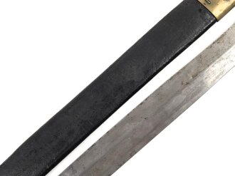 Frankreich Faschinenmesser Modell 1831, ungereinigt, Herstellerstempel Talabot Paris 1832,