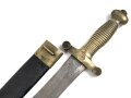 Frankreich Faschinenmesser Modell 1831, ungereinigt, Herstellerstempel Talabot Paris 1832,