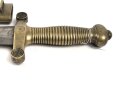 Frankreich Faschinenmesser Modell 1831, ungereinigt, Herstellerstempel Talabot Paris 1832,