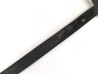 Bayern, Artillerie Faschinenmesser Modell 1892 ohne Scheide, nicht dazugehörige Klinge