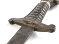 Bayern, Artillerie Faschinenmesser Modell 1892 ohne Scheide, nicht dazugehörige Klinge
