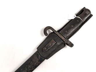 Österreich, Seitengewehr Modell 1870, ungereinigt,...