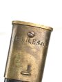 Preußen, Kaiserreich, Seitengewehr Modell 1871, nummerngleicher Truppenstempel, Hersteller Lüneschloß Solingen, Abnahmestempel W 74, ungereinigtes Stück