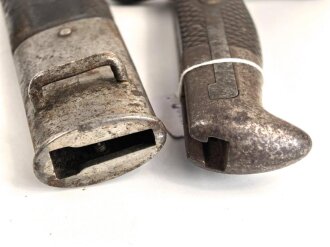 Schweiz, Seitengewehr Modell 1878 Vetterl mit Säge, Hersteller JG Neuhausen, ungereinigt,