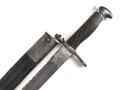 Schweiz, Seitengewehr Modell 1878 Vetterl mit Säge, Hersteller JG Neuhausen, ungereinigt,