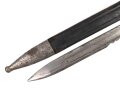 Schweiz, Seitengewehr Modell 1878 Vetterl mit Säge, Hersteller JG Neuhausen, ungereinigt,