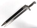 Schweiz, Seitengewehr Modell 1878 Vetterl mit Säge, Hersteller JG Neuhausen, ungereinigt,