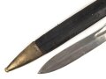 Russland, Faschinenmesser M1835 für Pioniere und Kanoniere mit Sägerücken,  das Messinggefäß entspricht dem französischen Muster 1831, jedoch zierlicher ,