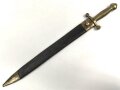 Russland, Faschinenmesser M1835 für Pioniere und Kanoniere mit Sägerücken,  das Messinggefäß entspricht dem französischen Muster 1831, jedoch zierlicher ,
