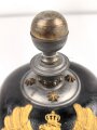 1. Weltkrieg Preussen, Pickelhaube für einen Offizier der Artillerie. Kriegsfertigung in gutem Gesamtzustand