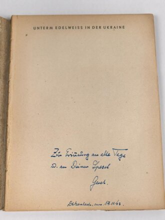 "Unterm Edelweiß in der Ukraine" 76...