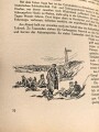 "Unterm Edelweiß in der Ukraine" 76 Seiten, unter DIN A4 mit Widmung datiert 1943, Einband lose