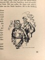 "Unterm Edelweiß in der Ukraine" 76 Seiten, unter DIN A4 mit Widmung datiert 1943, Einband lose