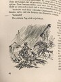 "Unterm Edelweiß in der Ukraine" 76 Seiten, unter DIN A4 mit Widmung datiert 1943, Einband lose