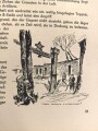 "Unterm Edelweiß in der Ukraine" 76 Seiten, unter DIN A4 mit Widmung datiert 1943, Einband lose