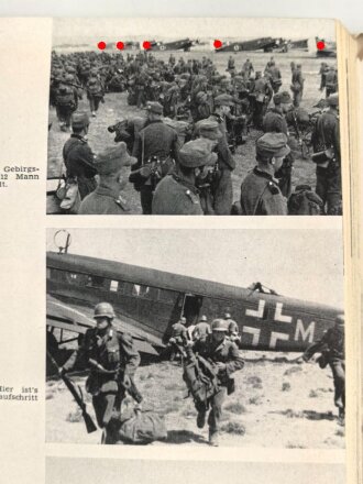 "Gebirgsjäger an allen Fronten - Berichte von den Kämpfen der deutschen und österreichischen Gebirgsdivisionen" 256 Seiten, datiert 1954, DIN A5