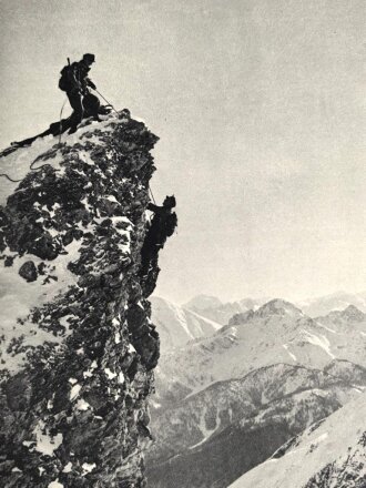 "Wir tragen stolz das Edelweis" 84 Seiten, datiert 1940, ca DIN A4