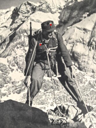 "Wir tragen stolz das Edelweis" 84 Seiten, datiert 1940, ca DIN A4