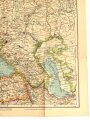 "Europäisches Rußland" Tornisterschrift des Oberkommandos der Wehrmacht Heft 51, Landkarte, datiert 1941,  Maße: 88 x 64.5 cm gebraucht