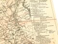 "Europäisches Rußland" Tornisterschrift des Oberkommandos der Wehrmacht Heft 51, Landkarte, datiert 1941,  Maße: 88 x 64.5 cm gebraucht