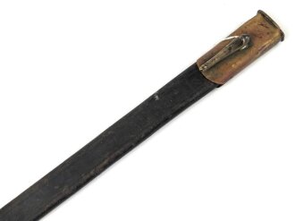 Preußen Kaiserreich, Scheide für Seitengewehr Modell 1871,Eigentumstück, für Klingenbreite 22 mm,
