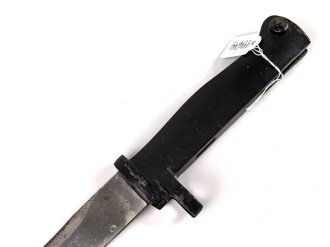 1.Weltkrieg Ersatzseitengewehr Typ EB 29  mit gegossenem Stahlgriff und glatter Klinge ,Griff nachlackiert, Drücker fest