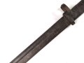 1.Weltkrieg, Kaiserreich, Ersatzseitengewehr Typ EB 28  mit gegossenem Stahlgriff und Hohlkehle ,ungereinigt,