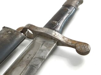 Österreich, Seitengewehr  Modell 1885/86 Kropatschek, ungereinigt