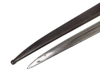 Österreich, Seitengewehr  Modell 1885/86 Kropatschek, ungereinigt