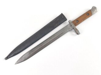 Österreich, Seitengewehr  Modell 1895 Mannlicher  für Stutzen, ohne Hilfskorn  Hersteller FGGY,