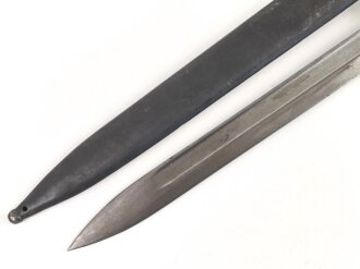 Österreich, Seitengewehr  Modell 1895 Mannlicher  für Stutzen, ohne Hilfskorn  Hersteller FGGY,